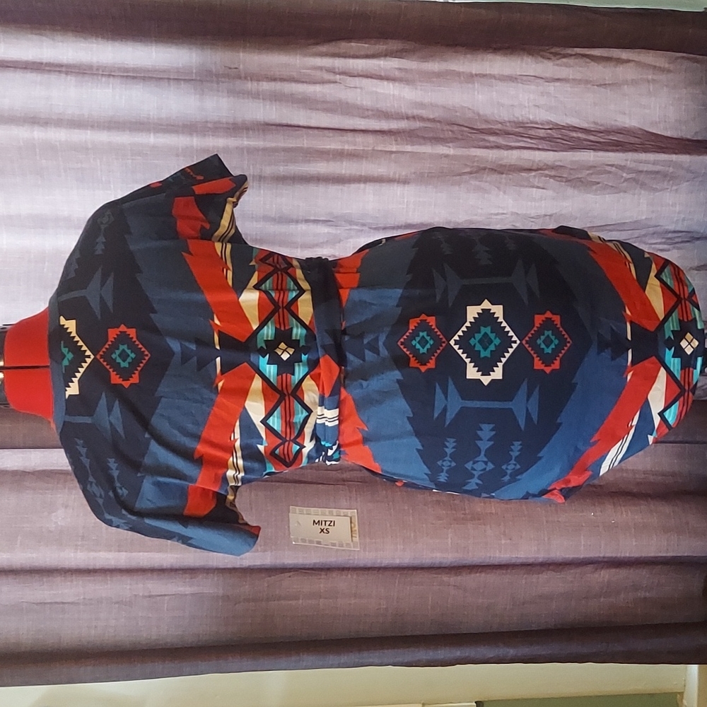 NWT LuLaRoe Tribal Mitzi Dress - Picture 2 of 6